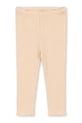 Konges Sløjd legíny dětské bavlněné MINNIE PANTS GOTS béžová KS105480.PPY2