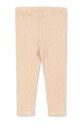 Konges Sløjd legíny dětské bavlněné MINNIE PANTS GOTS KS105480.PPY2 béžová SS26