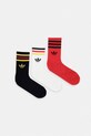 adidas Originals skarpetki 3-pack skarpetki długie czerwony KD8251