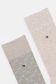 Tommy Hilfiger skarpetki 2-pack 701238493 beżowy SS26