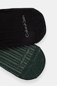 Calvin Klein skarpety stopki męskie 2-pack 701237872 zielony SS26