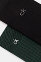 Calvin Klein skarpety męskie 2-pack 701239283 zielony SS26