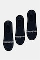 Ponožky Emporio Armani Underwear 3-pack krátké ponožky námořnická modř EM000548.AF20083