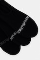 Ponožky Emporio Armani Underwear 3-pack EM000548.AF20083 černá SS26