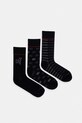 Шкарпетки CR7 Cristiano Ronaldo 3-pack довгі шкарпетки чорний 8273.80.163