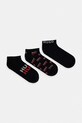 HUGO шкарпетки чоловічі 3P AS LOGO AOP CC 3 шт. чорний 50557070