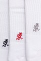 Gramicci BASIC CREW SOCKS skarpety męskie 3-pack SX.M06. biały SS26