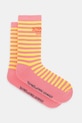 Чорапи United Colors of Benetton x Stranger Things надпис розов 6AO32703A
