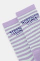 United Colors of Benetton skarpetki x Stranger Things 6AO32703A fioletowy SS26
