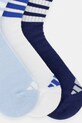 adidas skarpetki 3-pack KC9615 niebieski SS26