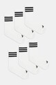 adidas skarpetki 6-pack skarpetki krótkie biały KE5492