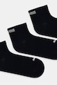 Ponožky Puma QUARTER PLAIN 3-pak 938589 čierna SS26
