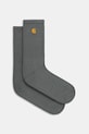 Carhartt WIP skarpetki Chase Socks gładkie zielony I036747.3H4XX