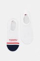 Tommy Jeans skarpety stopki 2-pack biały 701239161