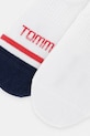 Tommy Jeans skarpety stopki 2-pack 701239161 biały SS26