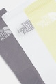 The North Face zokni 3 pár NF0A882HN8U1 szürke SS26