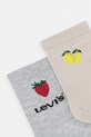 Levi's skarpety z bawełną 2-pack 37157.1339 beżowy SS26