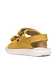 Geox sandały dziecięce nubukowe SANDAL LIGHTFLOPPY żółty B455SB.00032.20.27