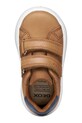 Geox sneakersy skórzane dziecięce MINICUB B656TA.0CL54.24.27 brązowy