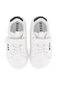 BOSS sneakersy nubukowe dziecięce biały J52824.21