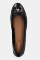 Tommy Hilfiger baleriny skórzane HILFIGER SMOOTH LTHR BALLET czarny FW0FW09006