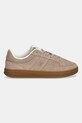 Tommy Hilfiger sneakersy zamszowe TH HERITAGE COURT SNEAKER SUEDE FW0FW09266 beżowy SS26