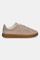 Tommy Hilfiger sneakersy zamszowe TH HERITAGE COURT SNEAKER SUEDE FW0FW09266 beżowy SS26