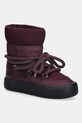 Tommy Hilfiger śniegowce SNOW BOOT WATER REPELLENT tekstylny bordowy FW0FW09260