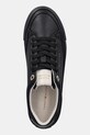Superge Tommy Hilfiger TH PLATFORM SNEAKER TUMBLED LTR črna FW0FW09018
