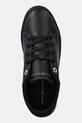 Tommy Hilfiger sneakersy skórzane CASUAL CUPSOLE SNEAKER czarny FW0FW09020