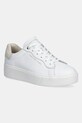 Δερμάτινα αθλητικά παπούτσια Tommy Hilfiger CHIC PLATFORM CUPSOLE SNEAKER δέρμα σαμουά λευκό FW0FW09021
