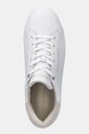 Δερμάτινα αθλητικά παπούτσια Tommy Hilfiger CHIC PLATFORM CUPSOLE SNEAKER λευκό FW0FW09021