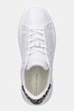 Δερμάτινα αθλητικά παπούτσια Tommy Hilfiger ANIMAL PRINT PLATFORM SNEAKER λευκό FW0FW09023