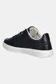 Obuwie Tommy Hilfiger sneakersy skórzane TH HERITAGE COURT SNEAKER LTR FW0FW09028 czarny