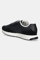 Obuwie Tommy Hilfiger sneakersy skórzane MONOGRAM MIX MATERIAL RUNNER FW0FW09267 czarny