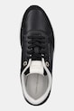 Tommy Hilfiger sneakersy skórzane MONOGRAM MIX MATERIAL RUNNER czarny FW0FW09267