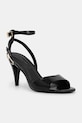 Δερμάτινες γόβες Tommy Hilfiger TH ELEGANT PATENT SANDAL στιλέτο μαύρο FW0FW08961