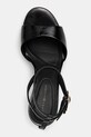 Δερμάτινες γόβες Tommy Hilfiger TH ELEGANT PATENT SANDAL μαύρο FW0FW08961