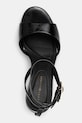 Δερμάτινες γόβες Tommy Hilfiger TH ELEGANT PATENT SANDAL μαύρο FW0FW08961