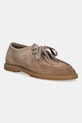 Mokasini iz semiša Tommy Hilfiger LIGHTWEIGHT SUEDE APRON TOE Semiš bež FW0FW09262
