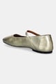 Παπούτσια Δερμάτινες μπαλαρίνες Tommy Hilfiger HILFIGER GOLD BALLERINAS FW0FW09320 χρυσαφί