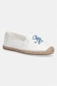 Tommy Hilfiger espadryle damskie TH SCRIPT SUMMER ESPADRILLE biały FW0FW09240