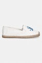 Tommy Hilfiger espadryle damskie TH SCRIPT SUMMER ESPADRILLE FW0FW09240 biały SS26