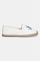 Tommy Hilfiger espadryle damskie TH SCRIPT SUMMER ESPADRILLE FW0FW09240 biały SS26