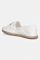 Obuwie Tommy Hilfiger espadryle damskie TH SCRIPT SUMMER ESPADRILLE FW0FW09240 biały