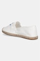 Obuwie Tommy Hilfiger espadryle damskie TH SCRIPT SUMMER ESPADRILLE FW0FW09240 biały