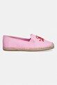 Tommy Hilfiger espadryle damskie TH SCRIPT SUMMER ESPADRILLE FW0FW09240 różowy SS26