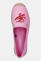 Tommy Hilfiger espadryle damskie TH SCRIPT SUMMER ESPADRILLE różowy FW0FW09240
