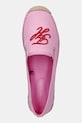 Tommy Hilfiger espadryle damskie TH SCRIPT SUMMER ESPADRILLE różowy FW0FW09240