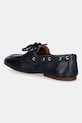 Obutev Tommy Hilfiger ženski usnjeni mokasini TH SLEEK LEATHER BOAT SHOE FW0FW09148 mornarsko modra